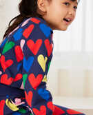 Valentines Crewneck Sweatshirt In French Terry in Happy Hearts - main