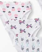 Hipster Unders In Organic Cotton 7-Pack in Girls Multi Print Pack - main