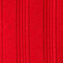 Baby Long Sleeve Pointelle Bodysuit in Ribbon Red - swatch