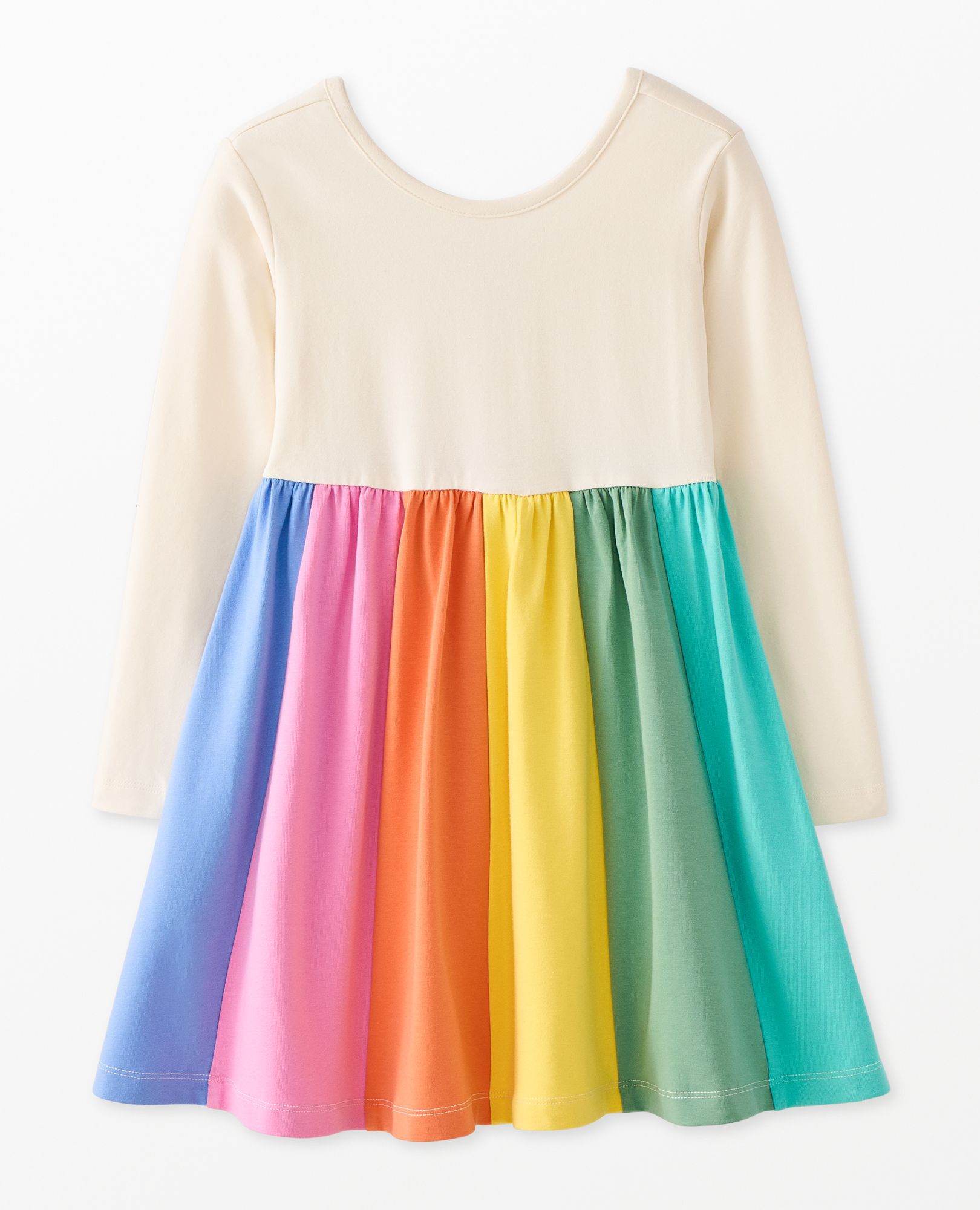 Long Sleeve Skater Dress with Pockets | Hanna Andersson
