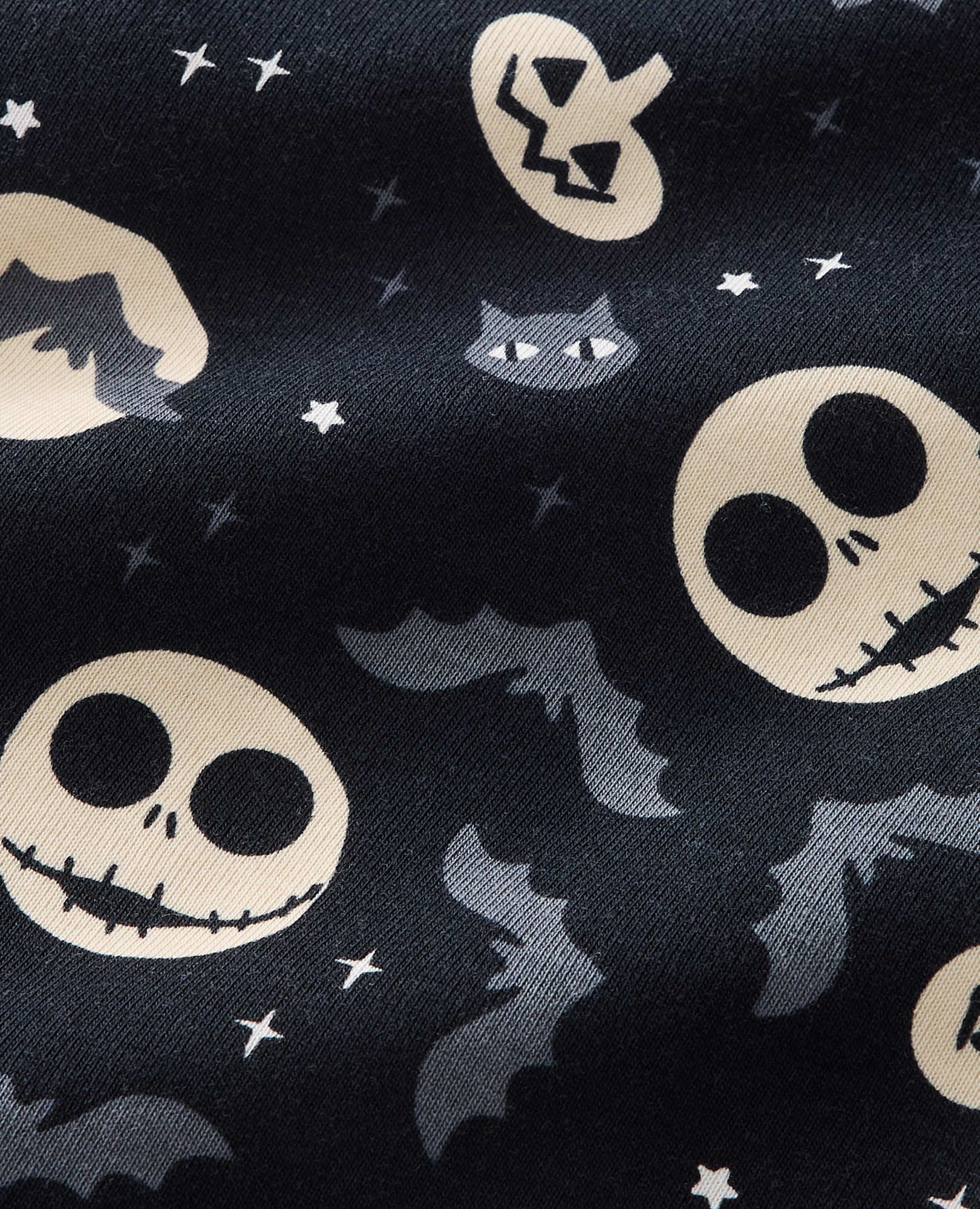 Disney Tim Burton's The Nightmare Before Christmas HannaJams™ Pajama Set in Nightmare Before Christmas - Jack + Moon - main