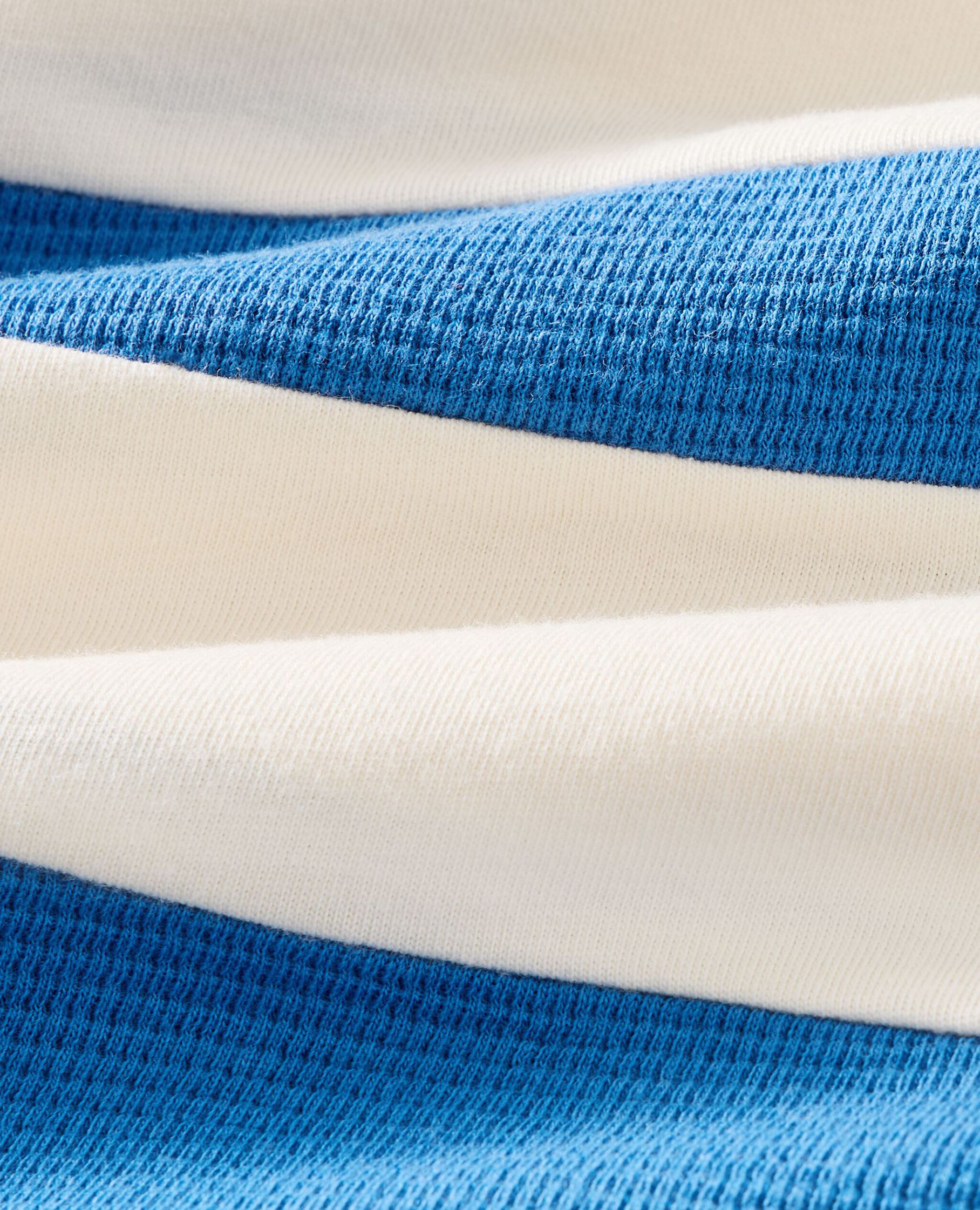 Textured Colorblock Shirt in Shadow Blue/Ecru Colorblock - main