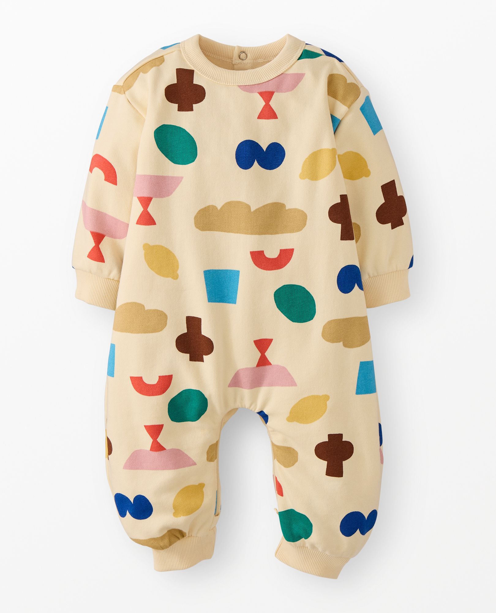 Baby Oversized French Terry Romper | Hanna Andersson