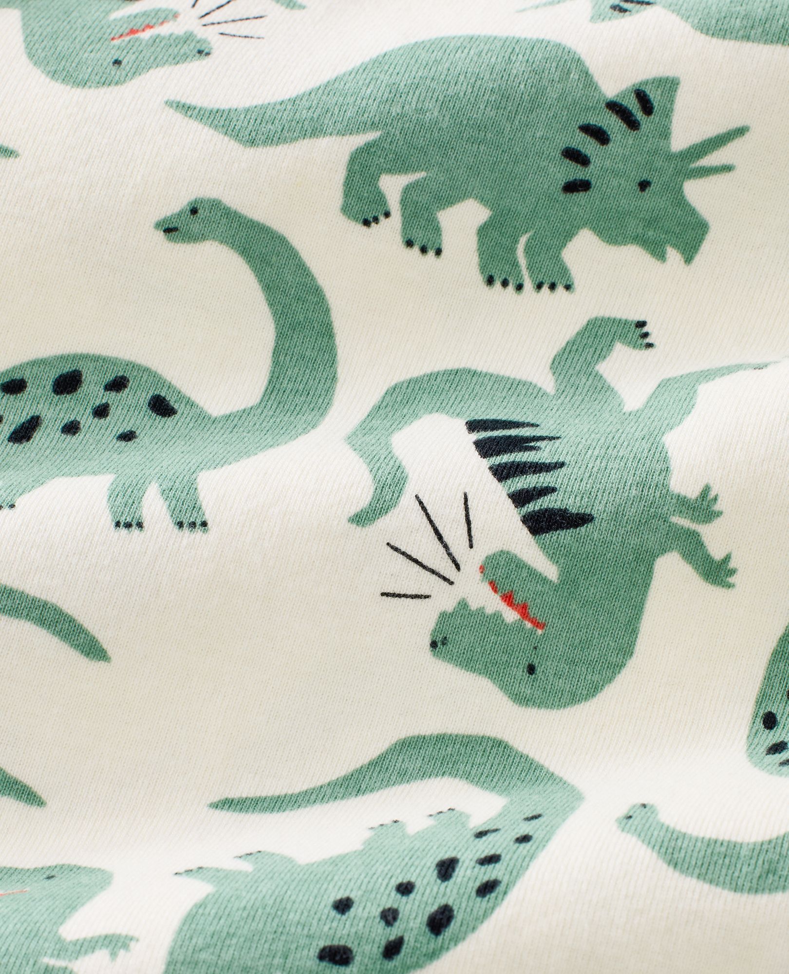 HannaJams™ Pajama Set in Jasper the Green Dino - main