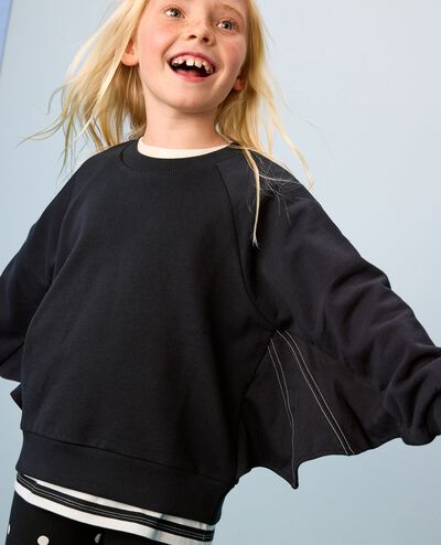 Halloween French Terry Bat Sweatshirt in Bat - main