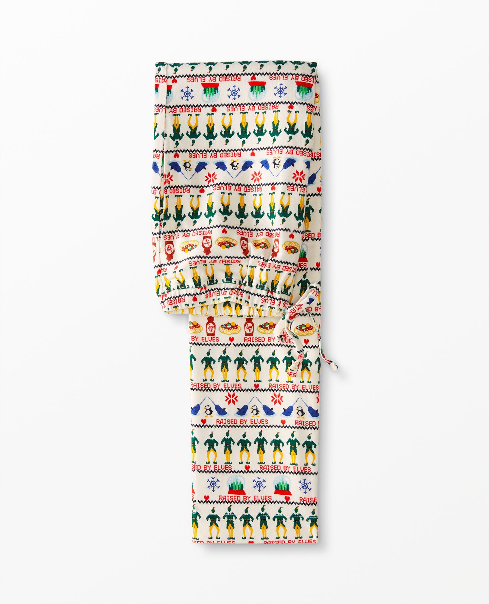 Adult Warner Bros Discovery Elf Flannel Pajama Pants
