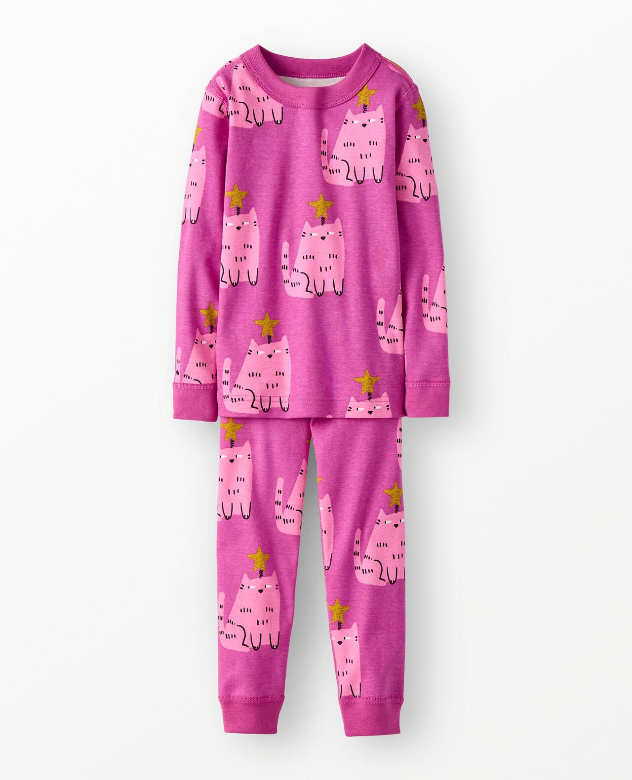 Holiday HannaJams™ Pajama Set in Celebration Cat - main