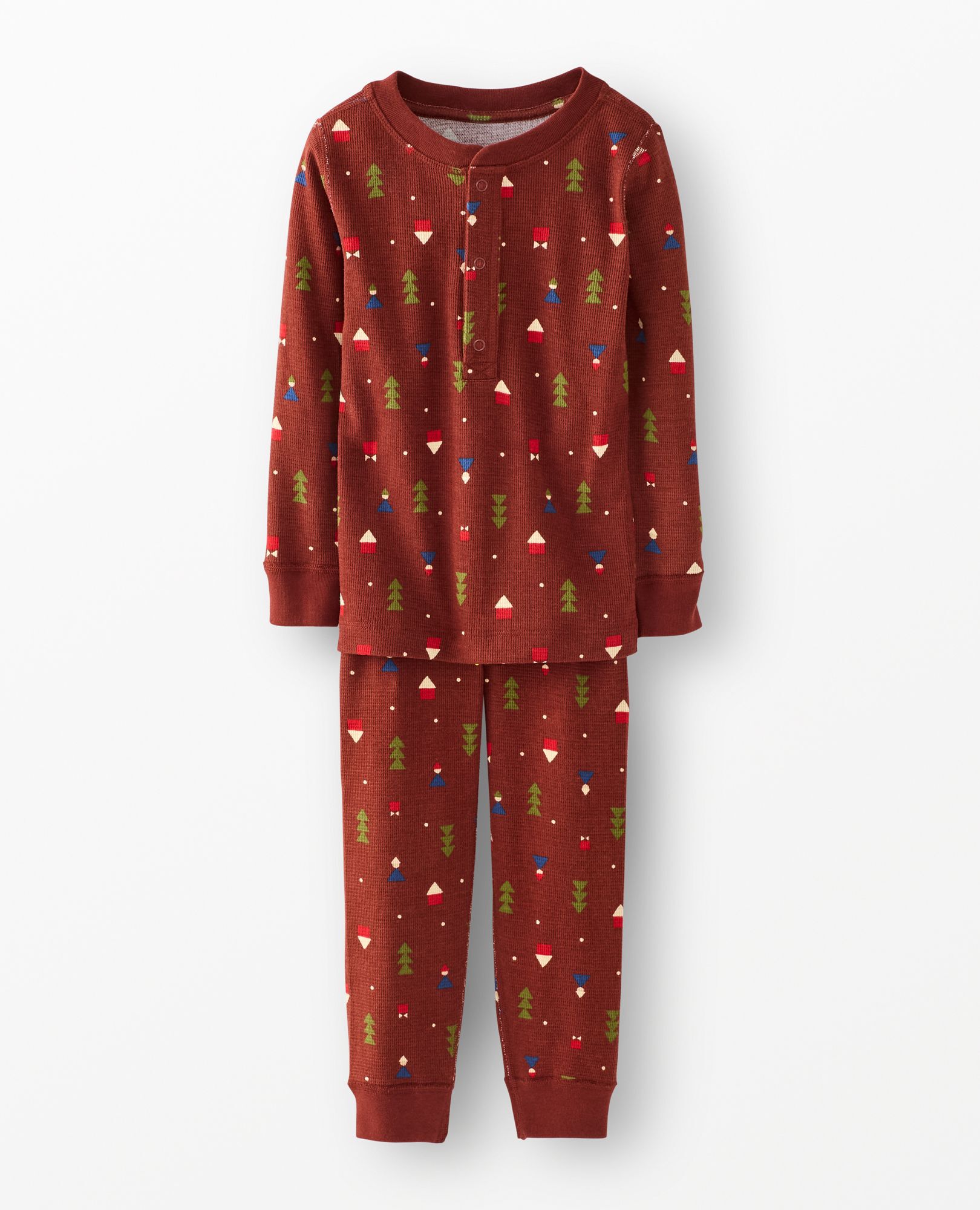 Holiday Waffle Pajama Set | Hanna Andersson