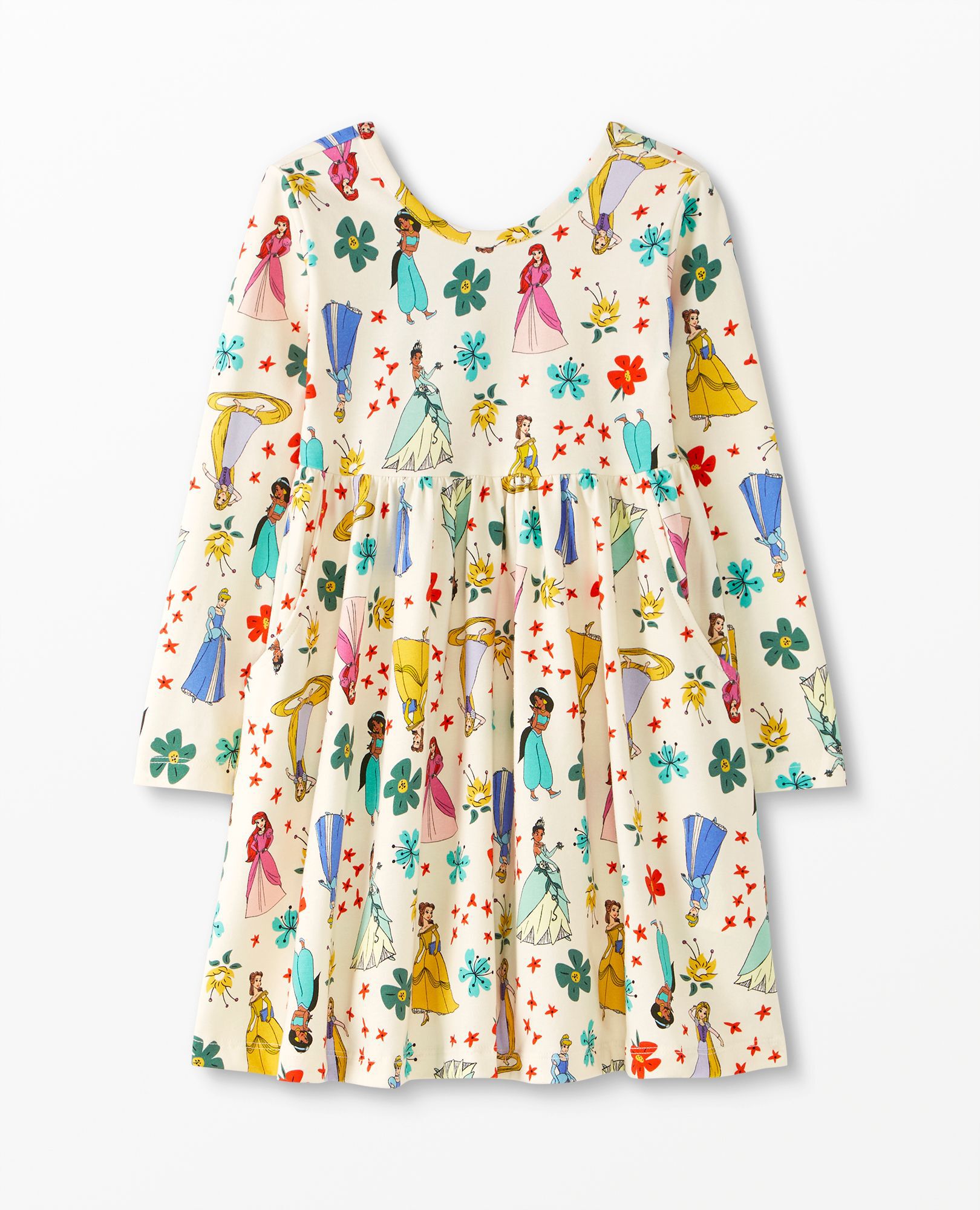 Disney Princess Print Super Soft Skater Dress Hanna Andersson