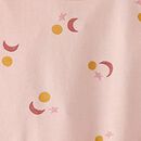Baby Pocket Dress & Leggings Set in Sun, Moon and Stars on Pink Cream - swatch