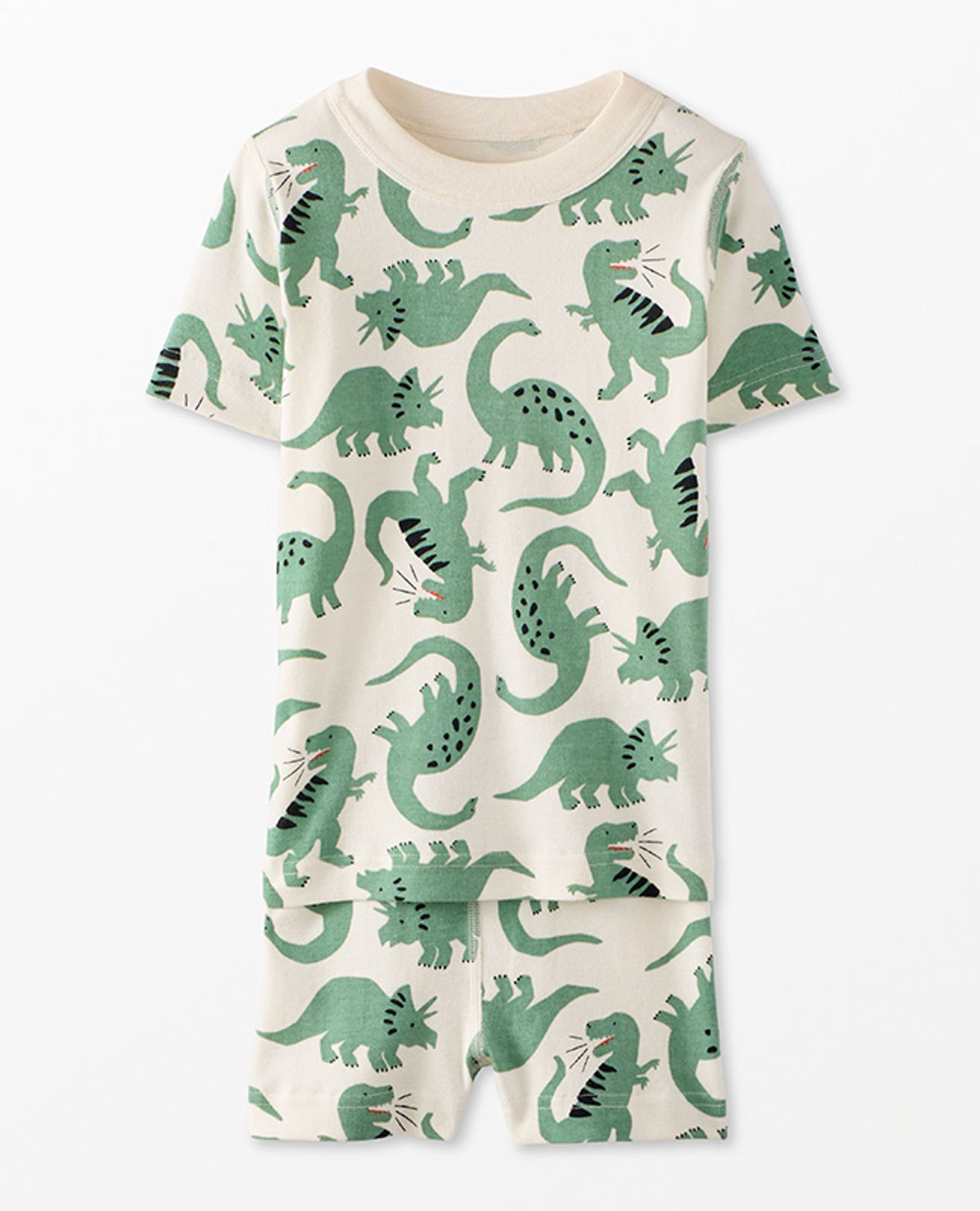 HannaJams™ Pajama Set in Jasper the Green Dino - main