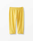 Bright Basics Capri Leggings in Swedish Yellow - main