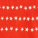 HannaJams™ Pajama Set in Stars and Stripes on Red - swatch