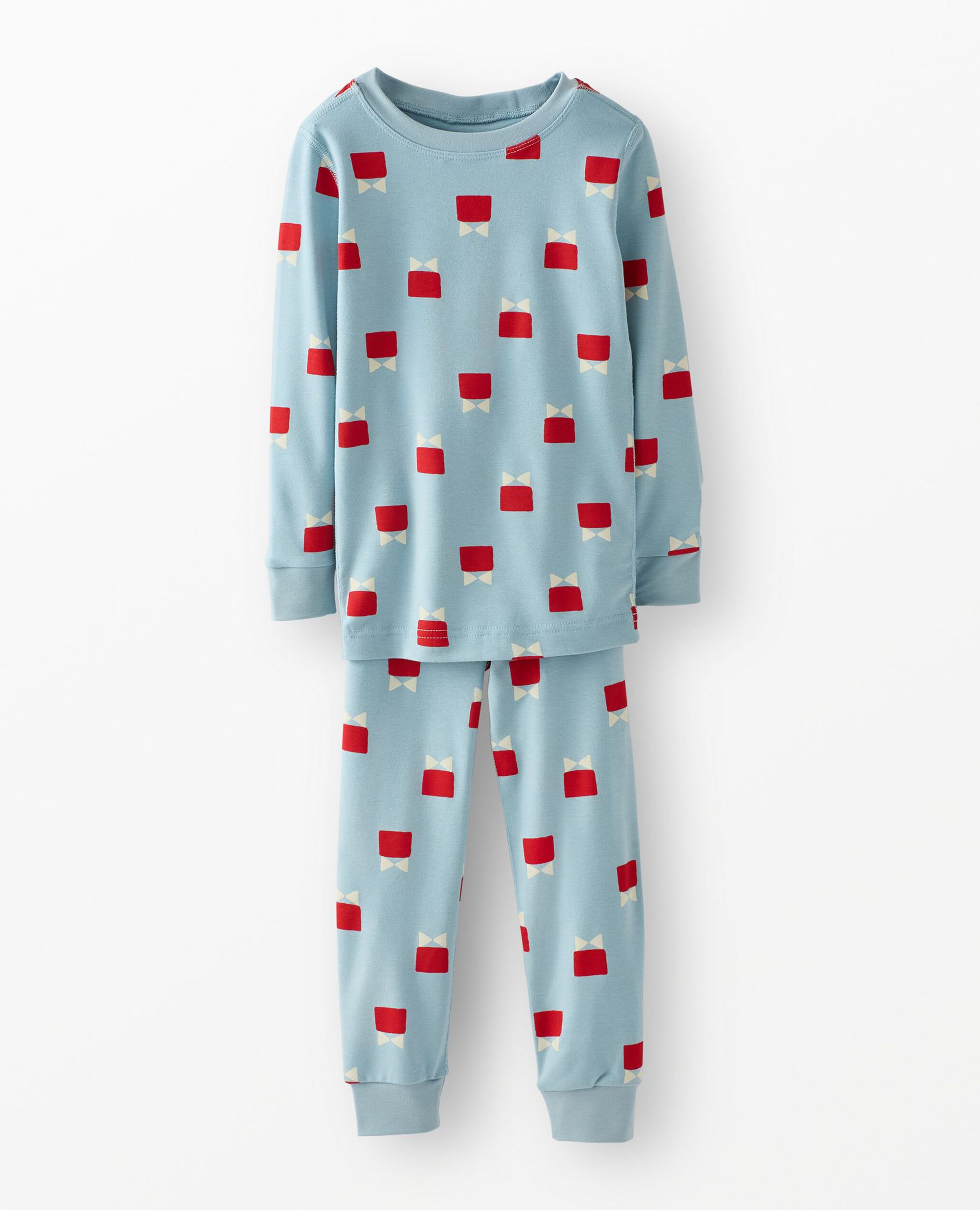 Holiday HannaSoft™ Stretch Pajama Set in Boxes with Bows - main