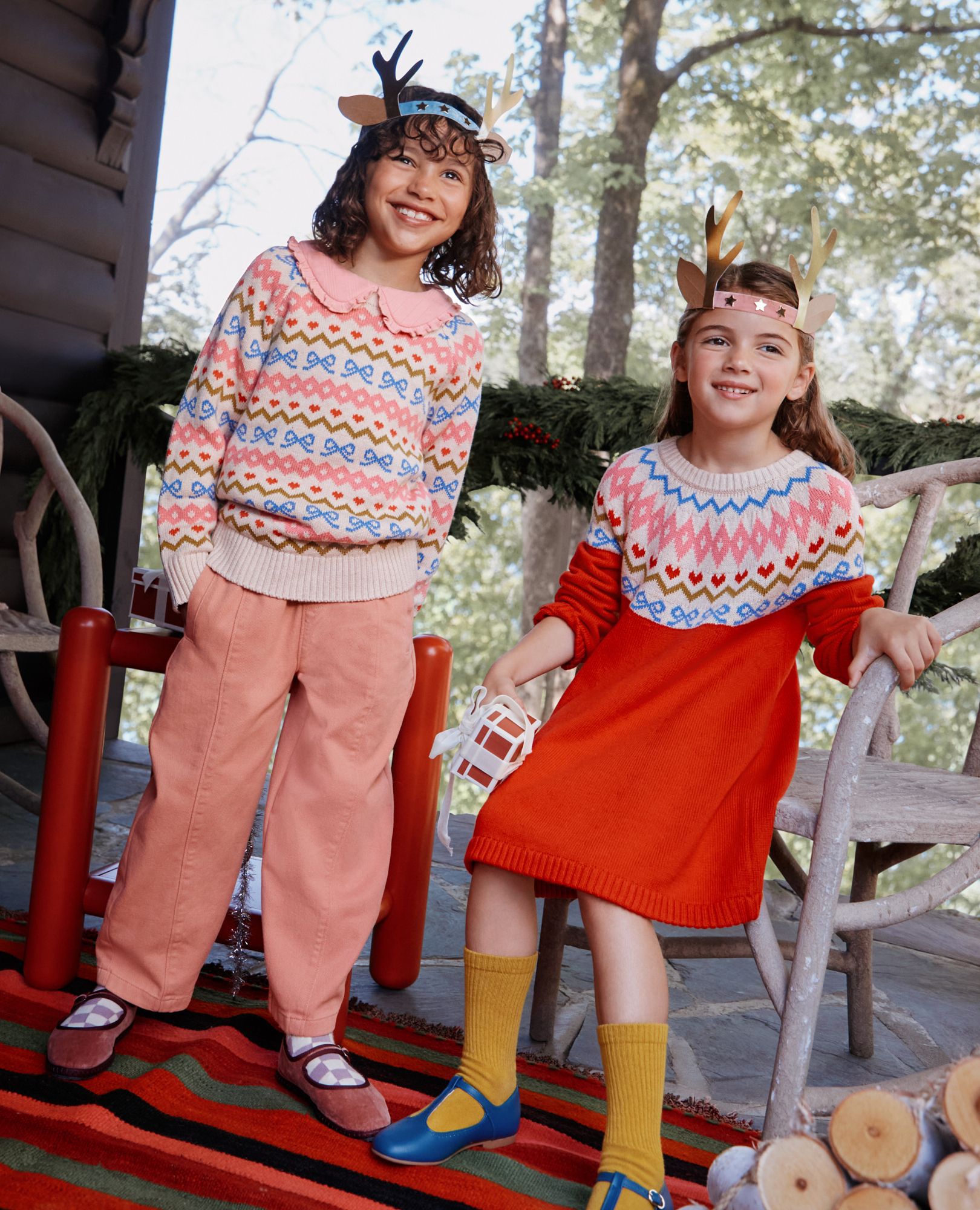 Twill Barrel Pants in Rose Dawn - main