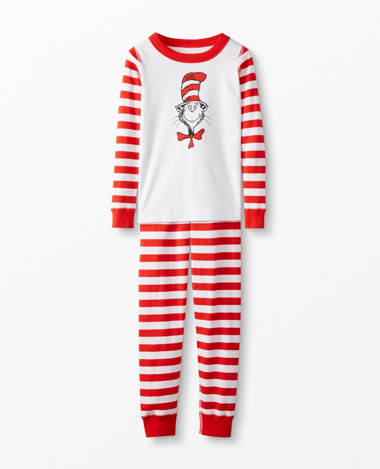 Dr Seuss Stripe Long John Pajamas Hanna Andersson