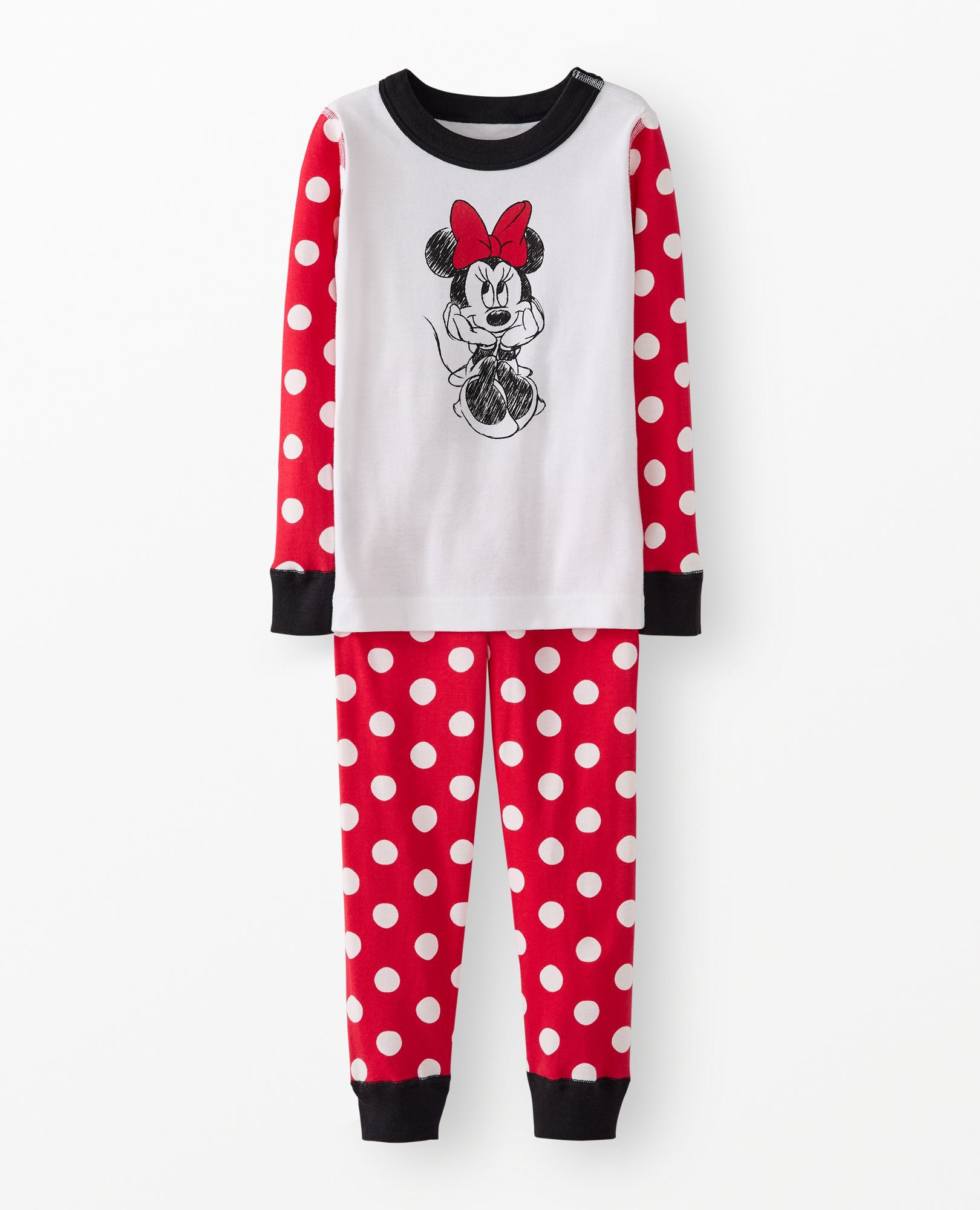 Disney Minnie Mouse HannaJams™ Pajama Set in Minnie Mouse - main