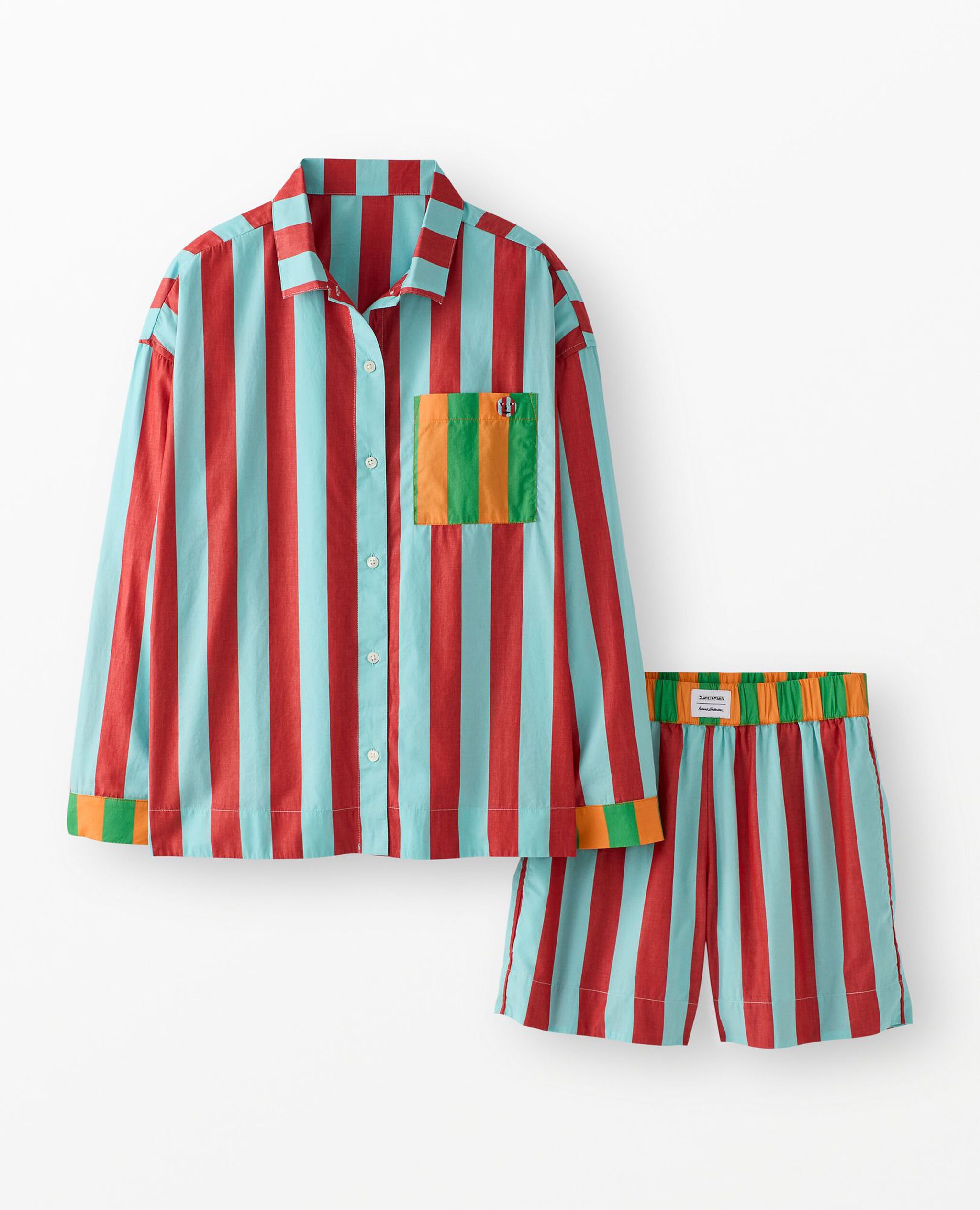 Women's Dusen Dusen Long Sleeve Poplin Pajama Set | Hanna Andersson