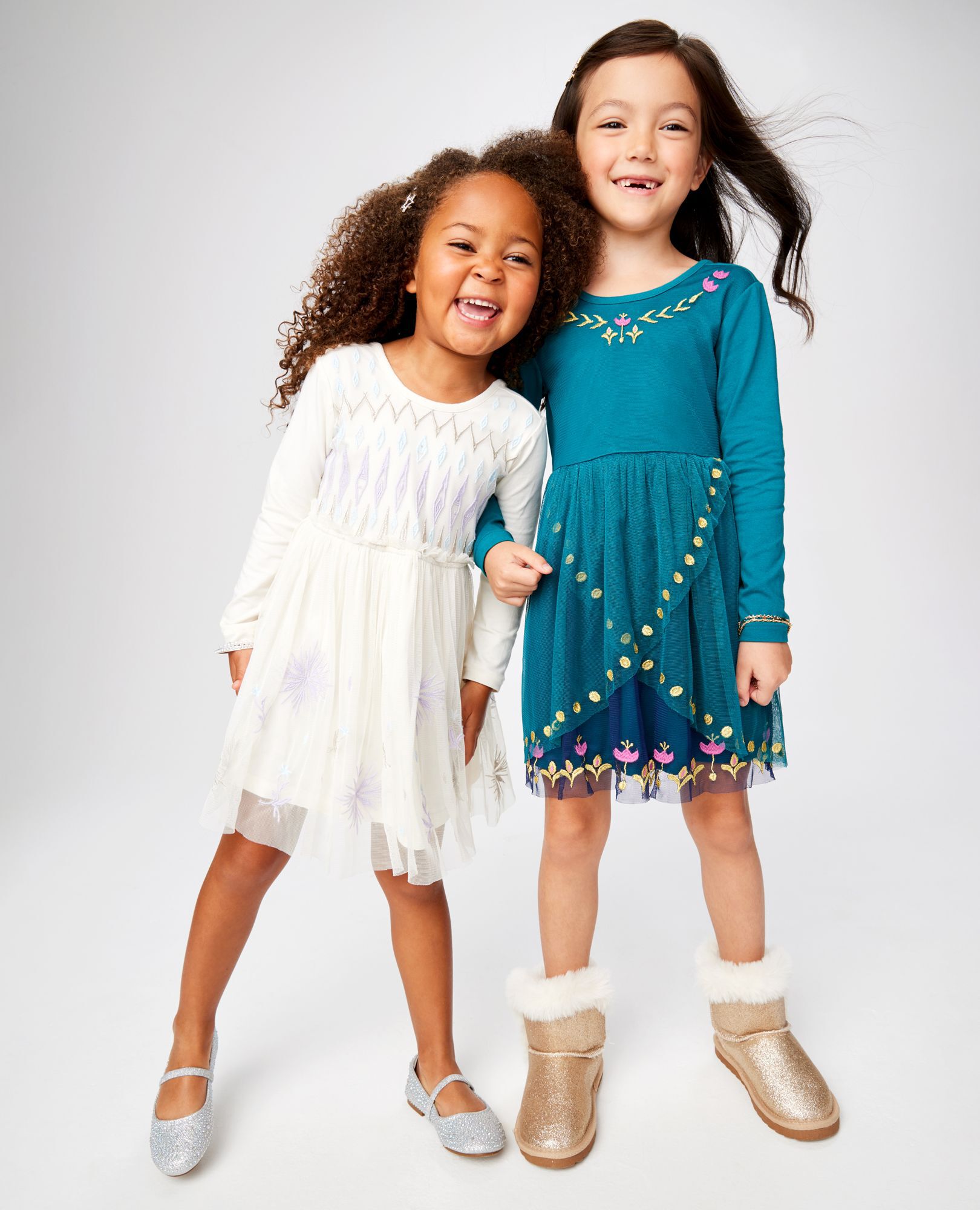 Frozen long sleeve dress online