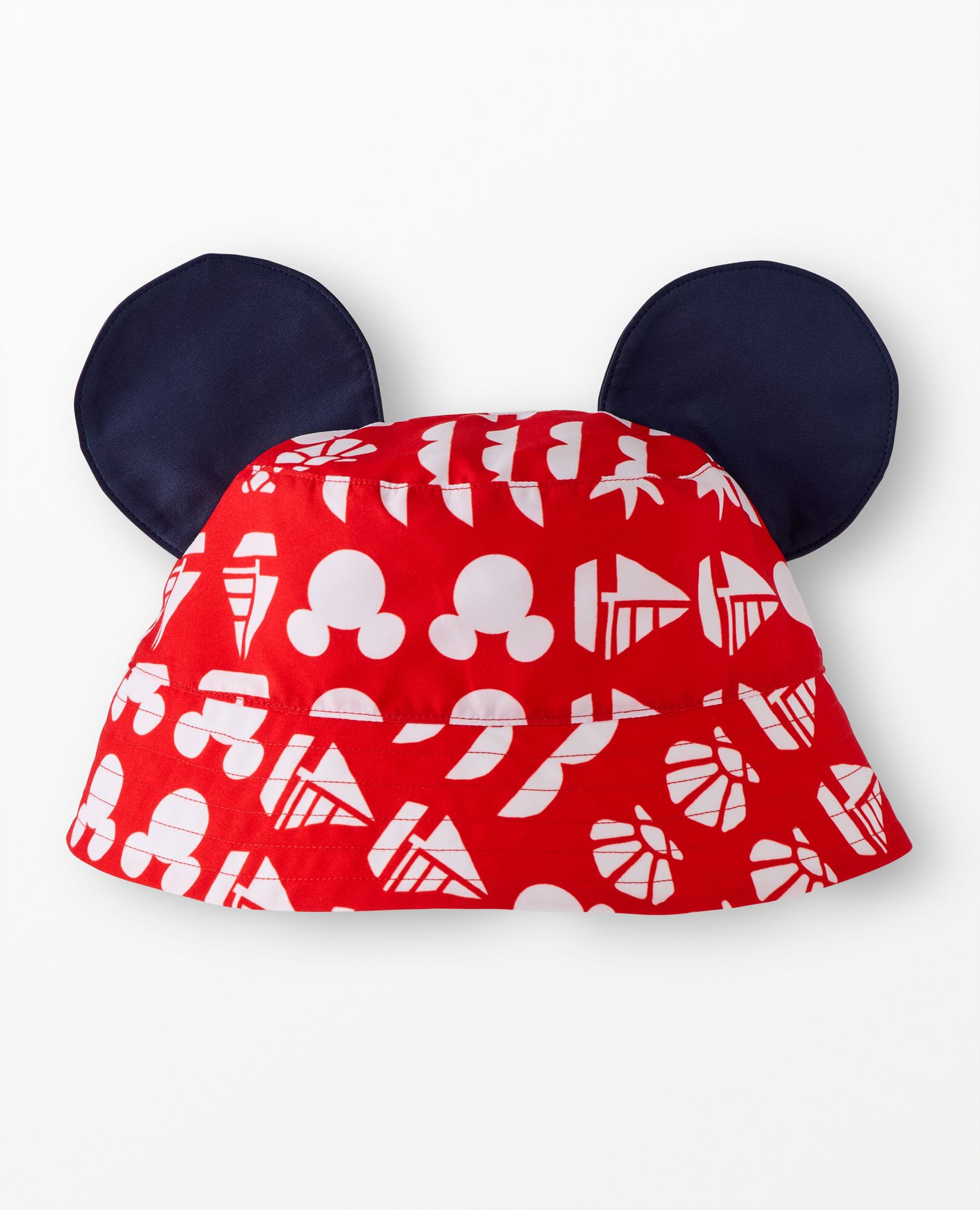 Disney Mickey Mouse Bucket Hat in Mickey Mouse Sail Patchwork Red - main