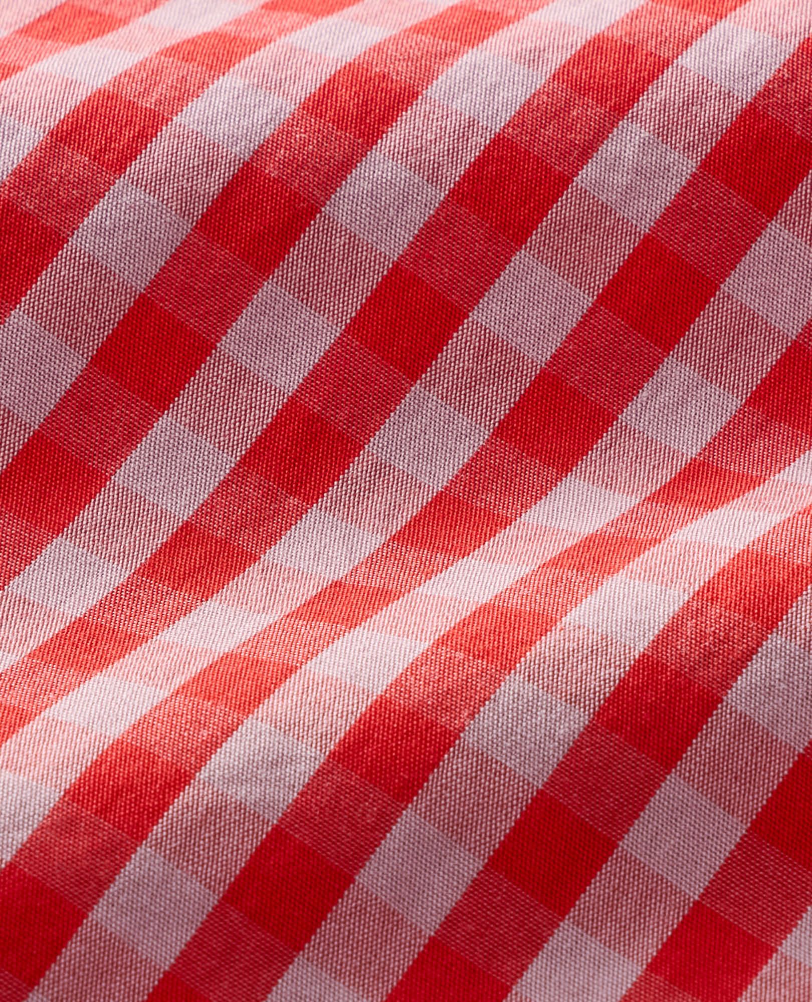 Adult Poplin Pajama Pants in Red Ember gingham - main