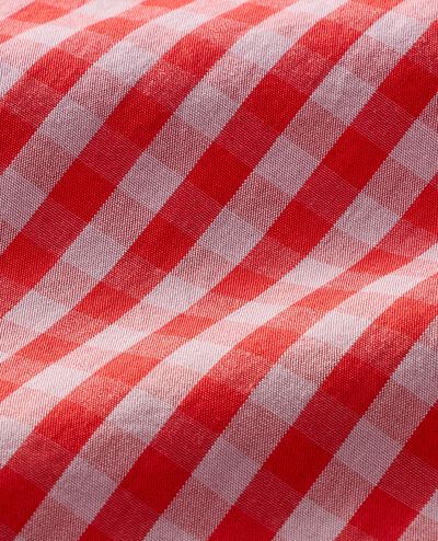 Adult Poplin Pajama Pants in Red Ember gingham - main