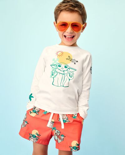 STAR WARS™ Rashguard Top in The Mandalorian and Grogu Beach - main