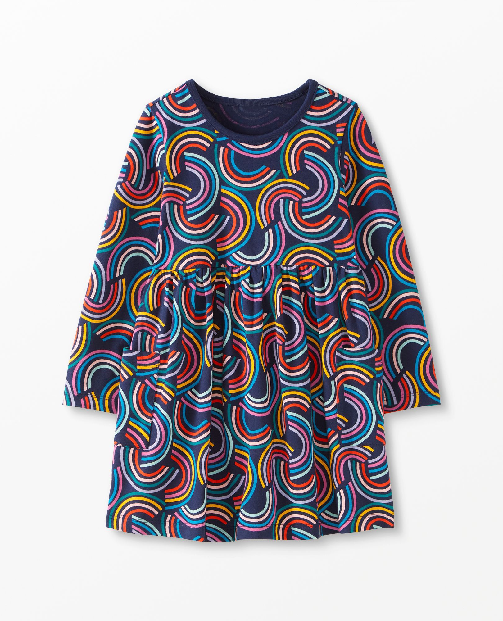 Hanna andersson clearance rainbow swing dress