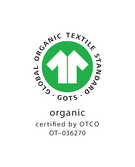 Adult Long John Top In Organic Cotton in Jack O Lanterns - main