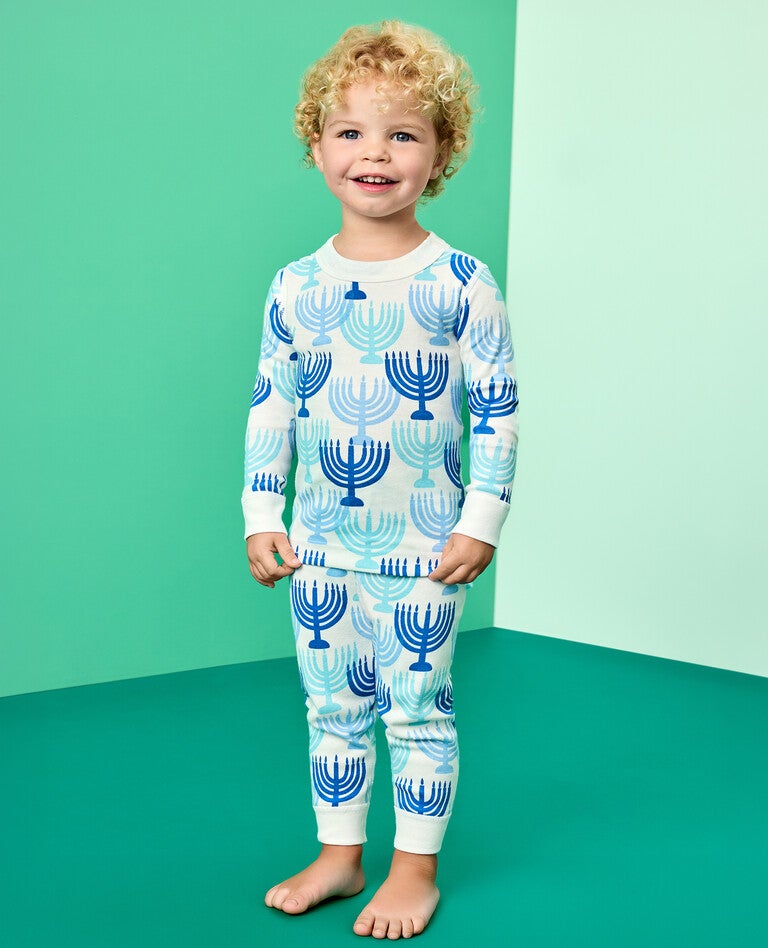 Holiday Menorahs Matching Family Pajamas in  - main