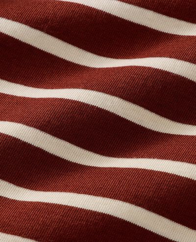 Women's Wide Leg Pajama Set in Cocoa Brown/Ecru - main