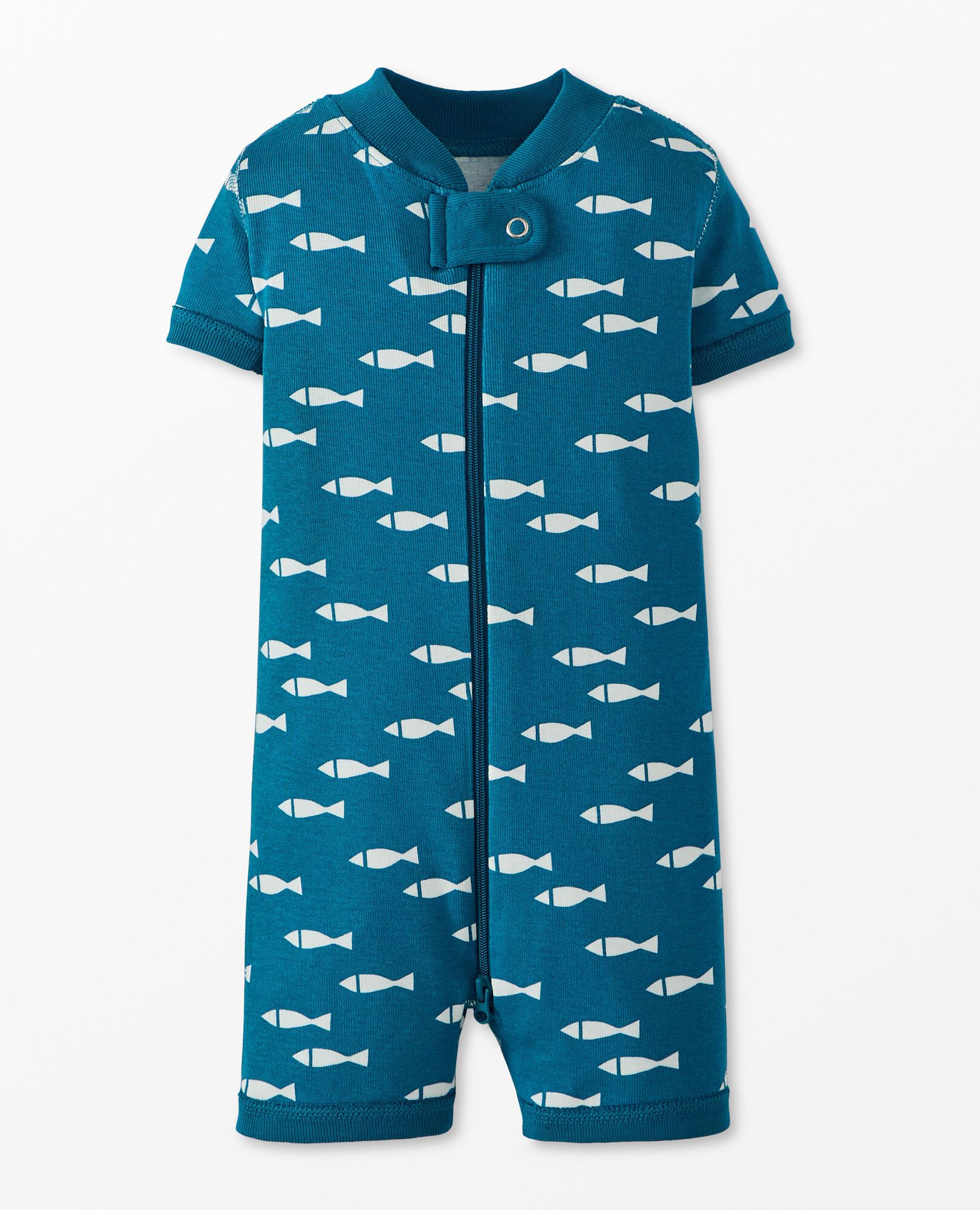 Baby Pajamas 12 Month Snap Up Sleepers Baby 2-Way Zip Shortie Sleeper Hanna  Andersson, image size:1280x1580