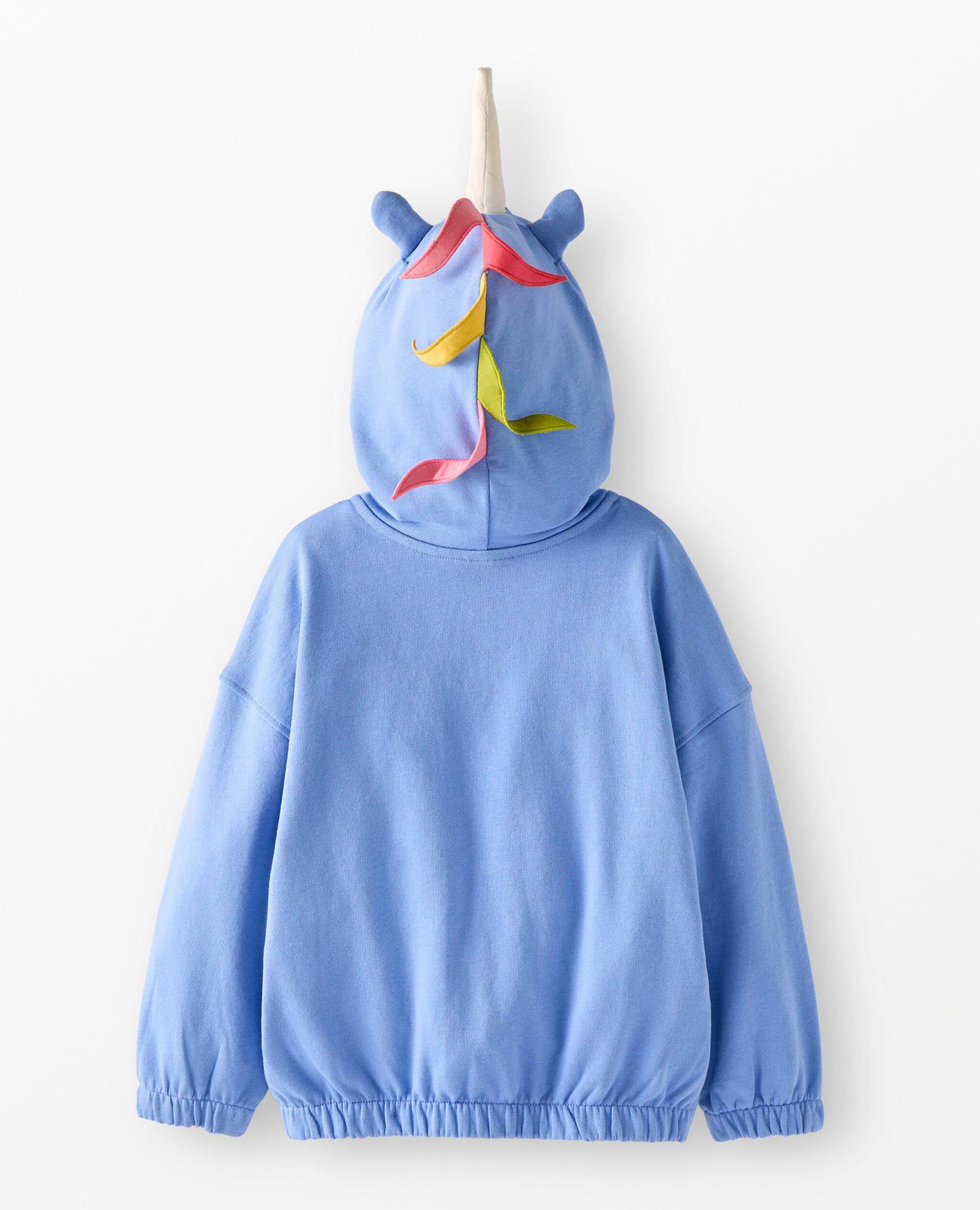 Halloween French Terry Hoodie in Fancy Unicorn - main