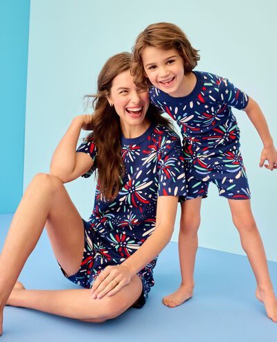 HannaJams™ Pajama Set in Fireworks - main