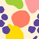 Sleeveless Muslin Dress with Pockets in Fresh Fruit - swatch