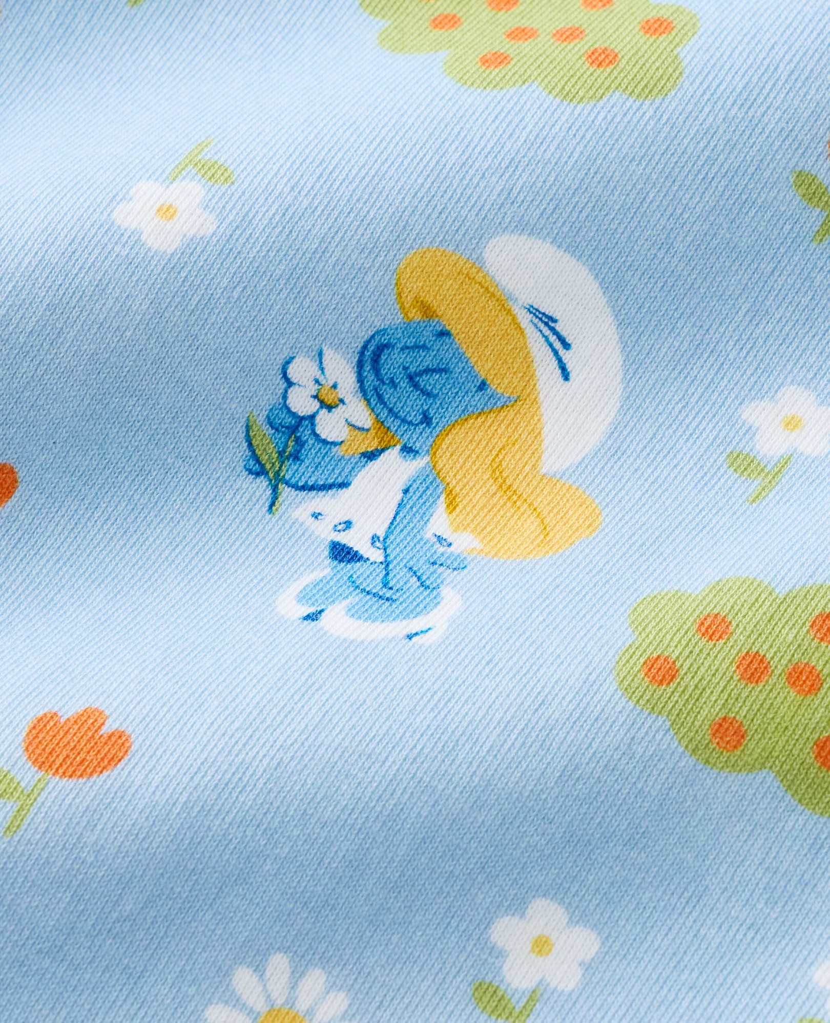 Smurfs HannaJams™ Pajama Set in Floral Smurfette - main
