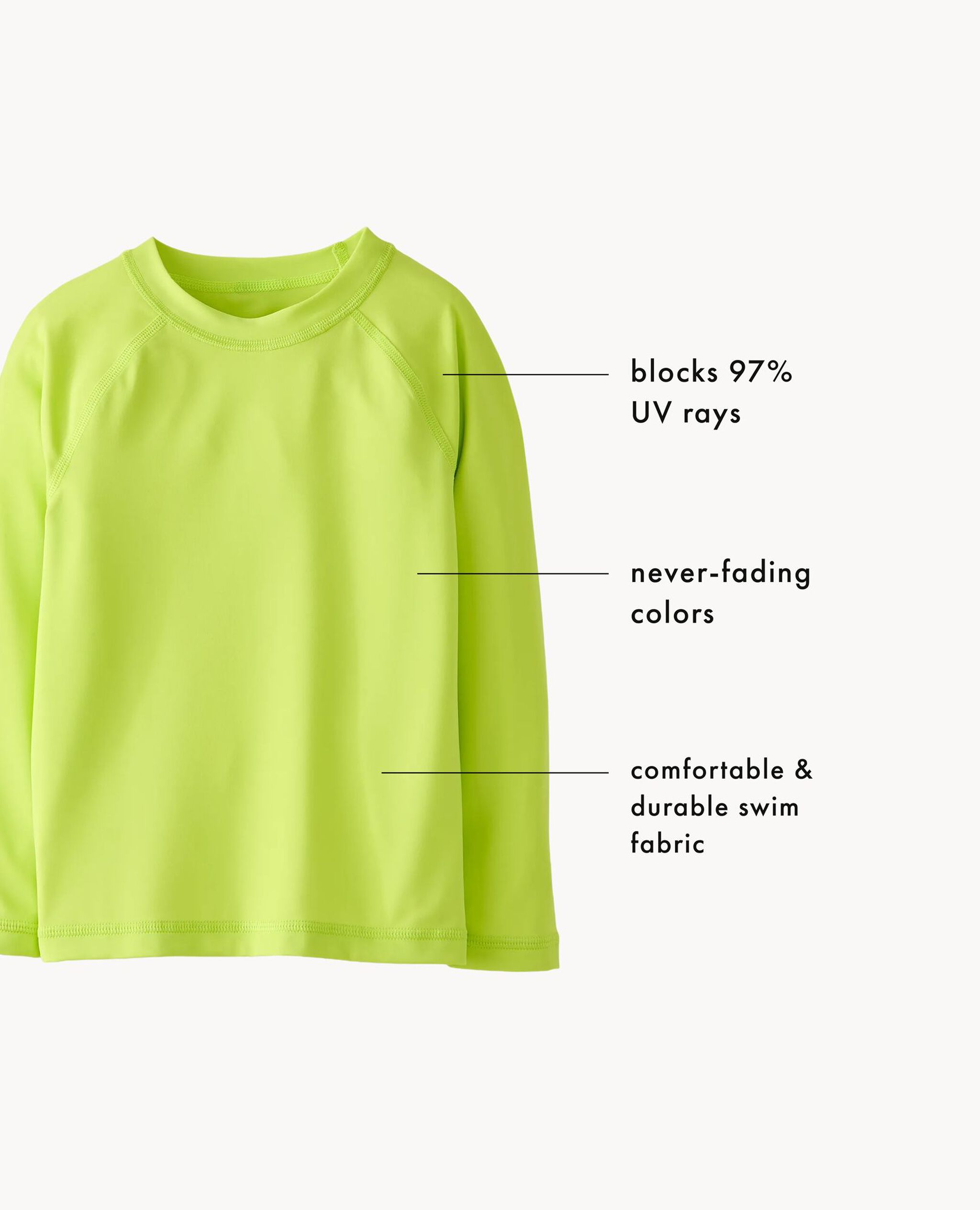 Rashguard Top in Happy Blue - main