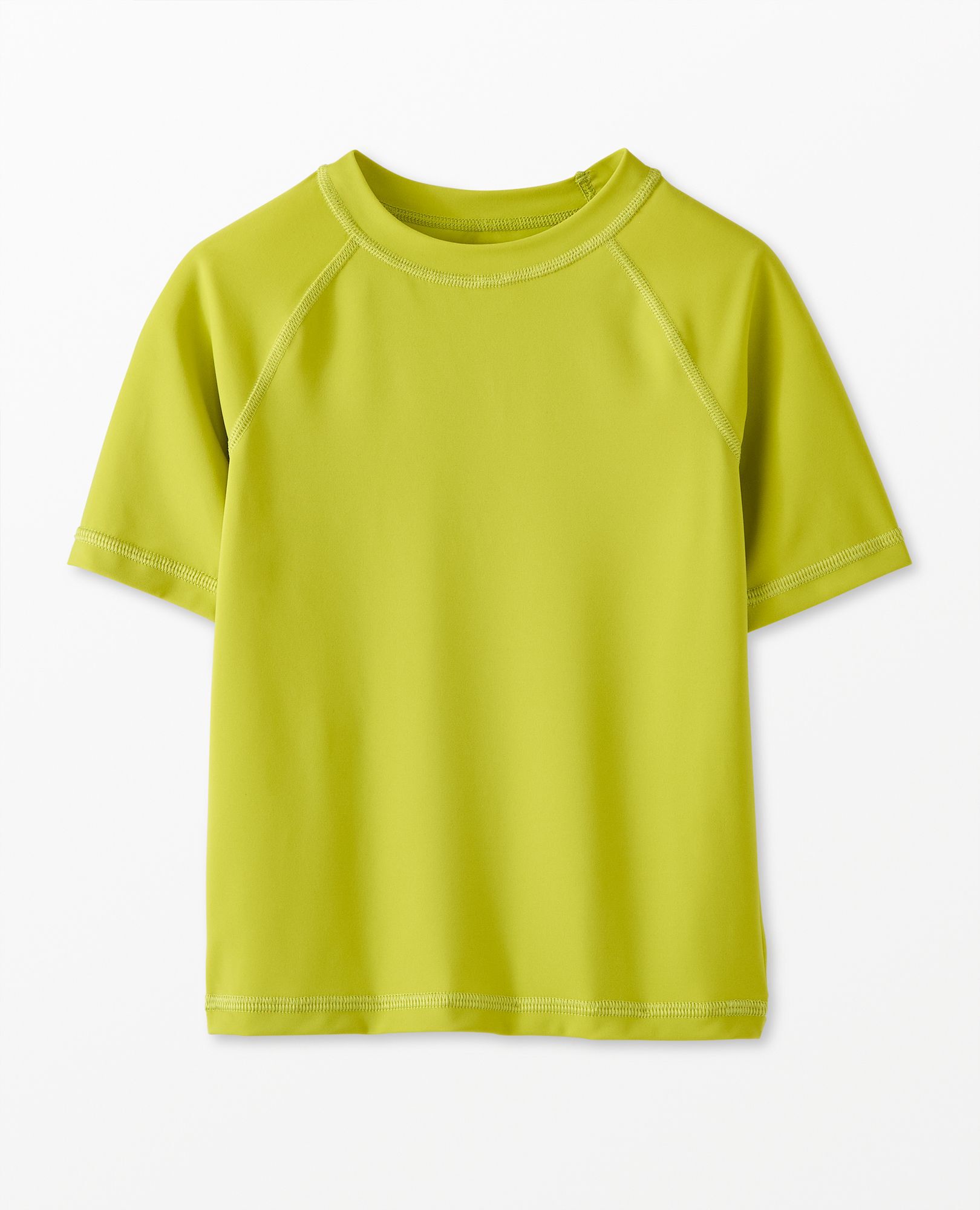Short Sleeve Rashguard Top in Oasis Green - main
