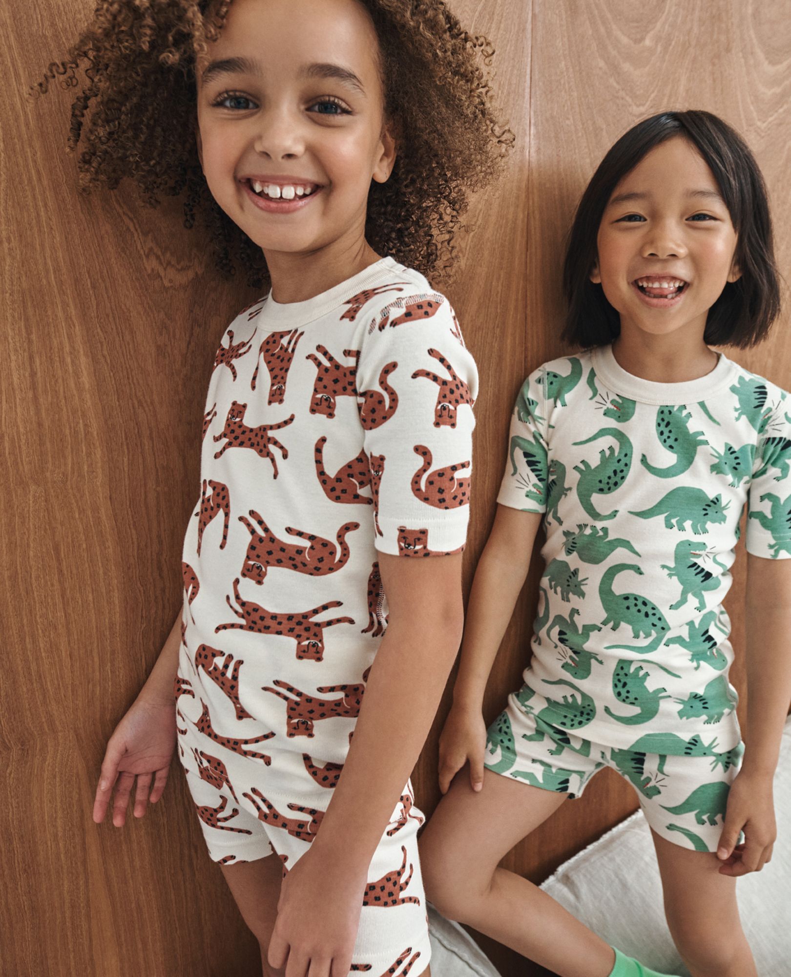 HannaJams™ Pajama Set in Jasper the Green Dino - main