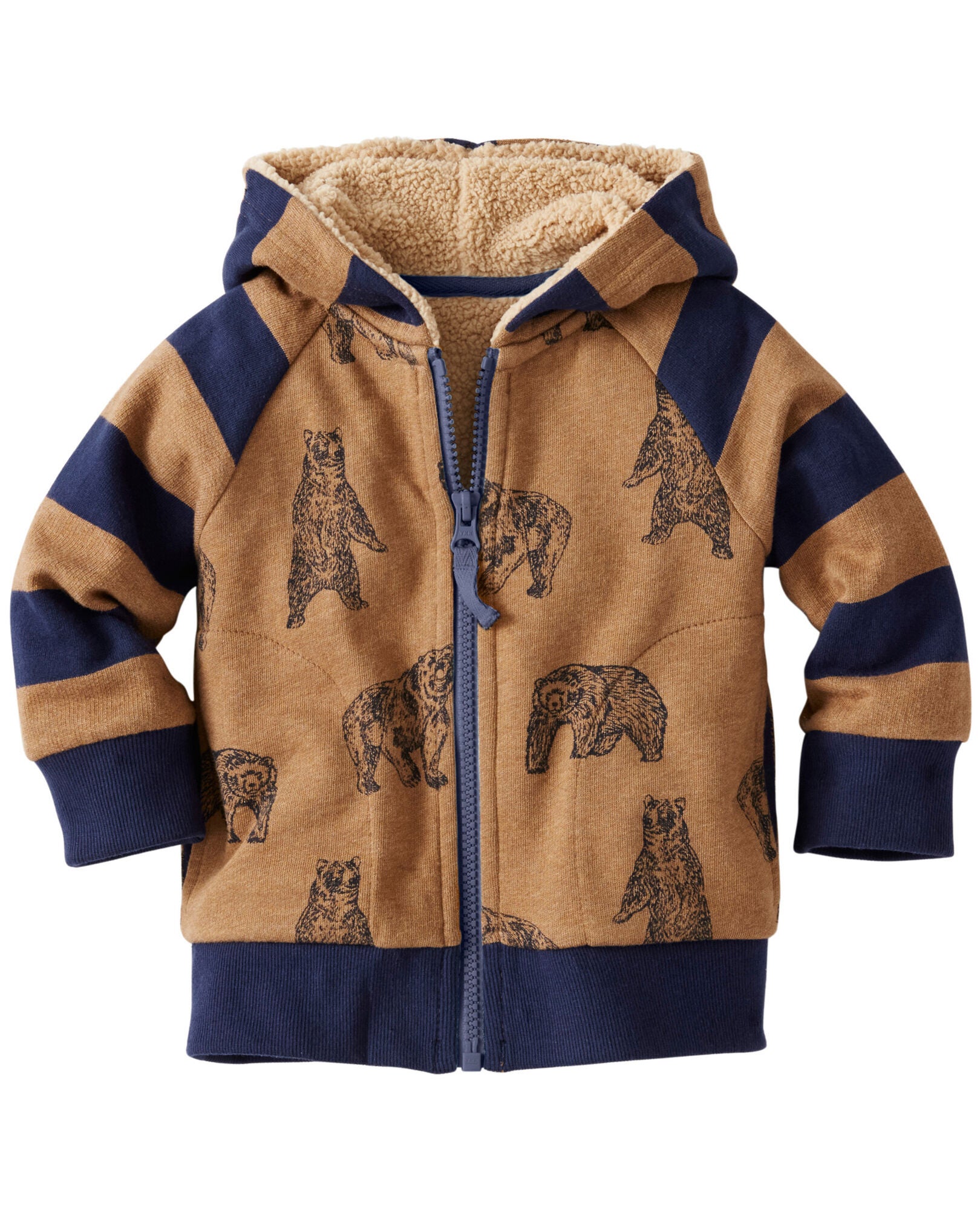 Hanna andersson sherpa hoodie top