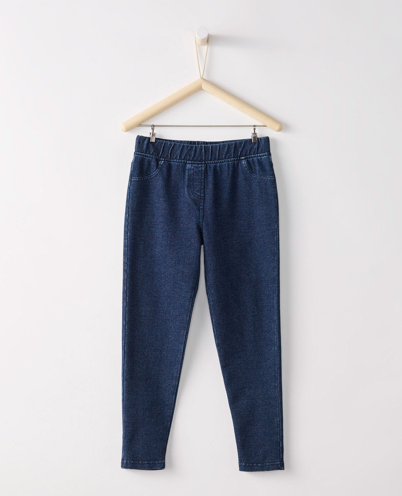 Soft Stretch Knit Denim Jeggings Hanna Andersson Hanna Me Downs