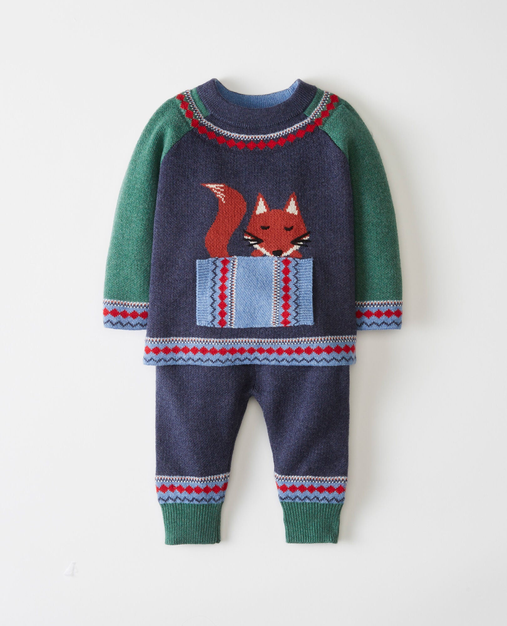 Hanna andersson fox sweater deals