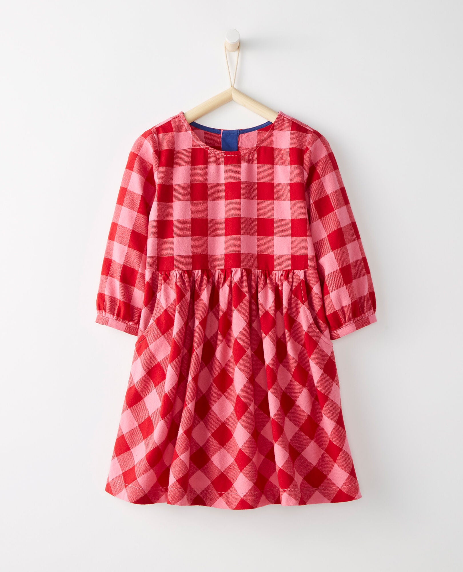 Buffalo Plaid Flannel Playdress Hanna Andersson Hanna Me Downs