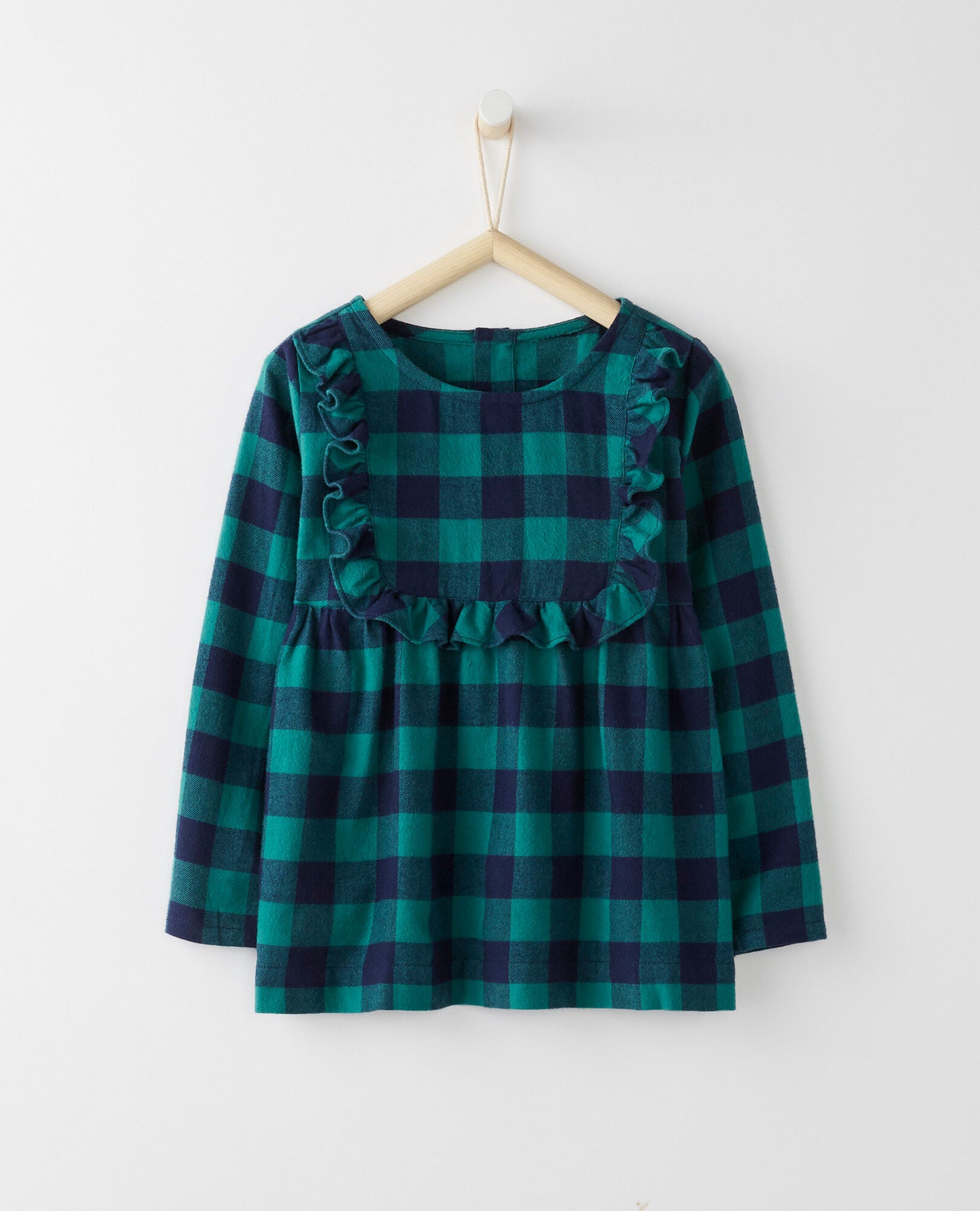 Buffalo Plaid Flannel Popover Hanna Andersson Hanna Me Downs