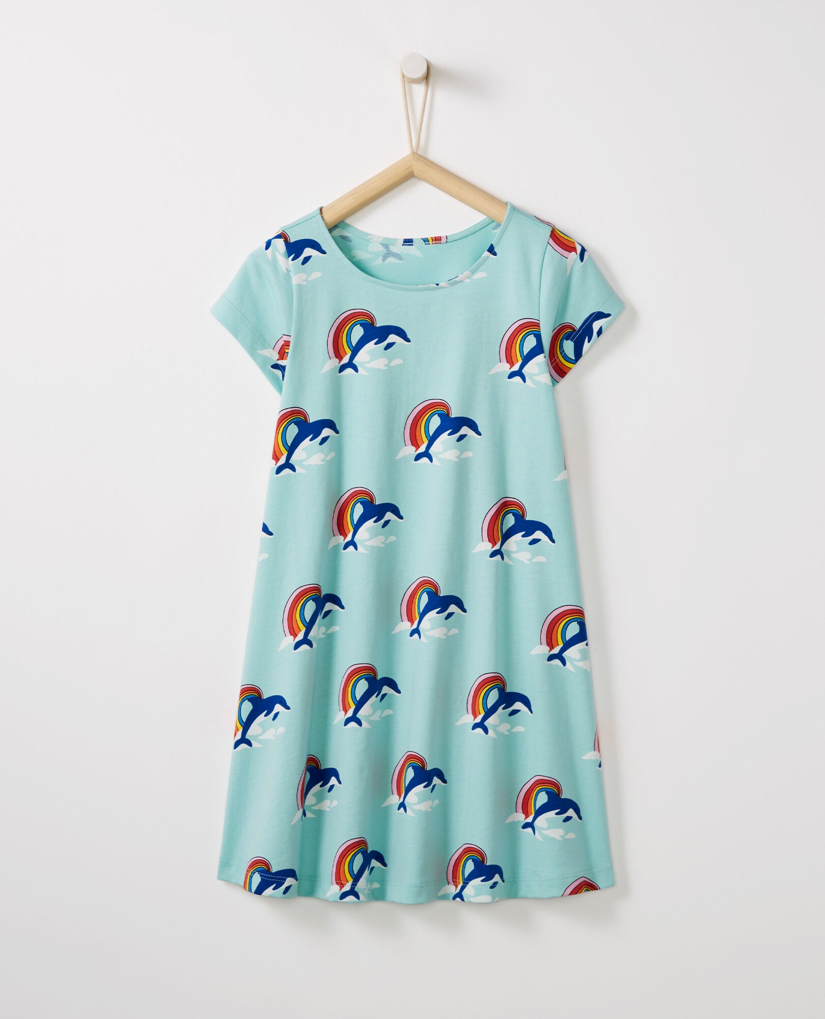 Hanna andersson rainbow swing dress hotsell