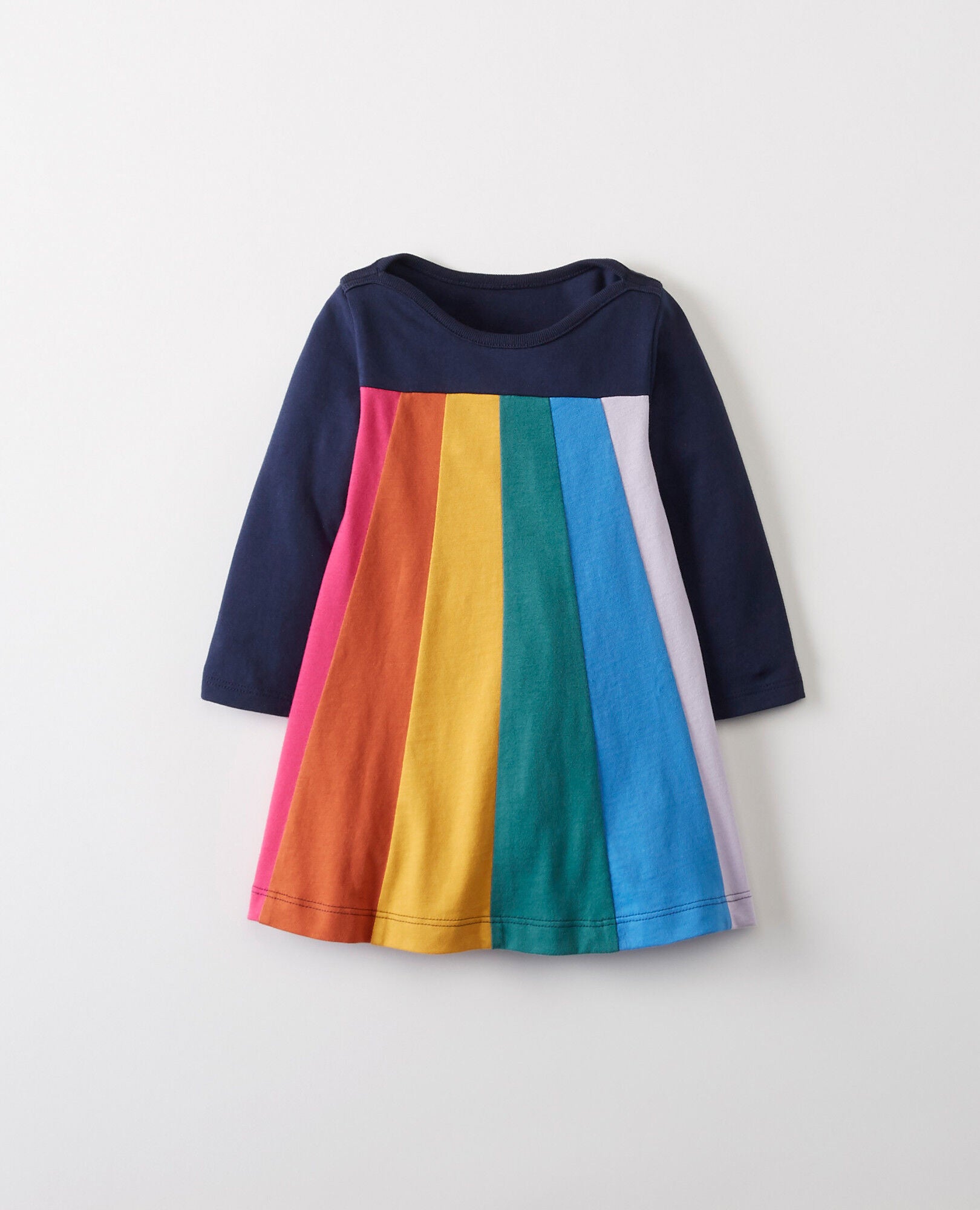 Hanna andersson rainbow swing dress 2025