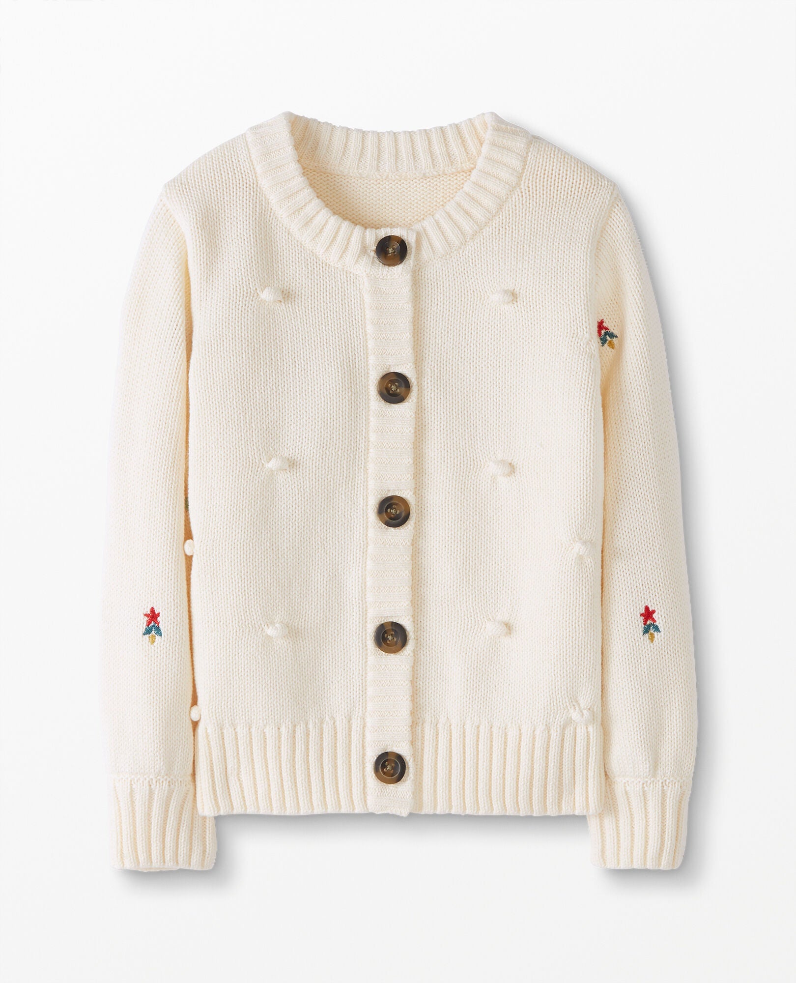 White deals bobble cardigan