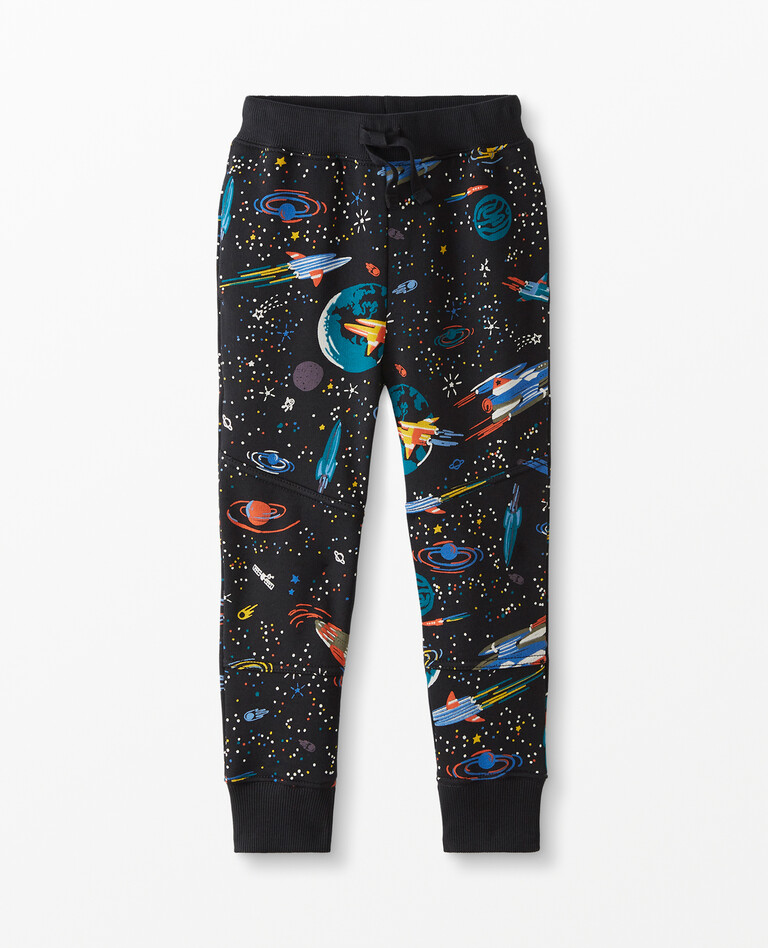 Double Knee Slim Sweatpants in Discover The Sky - main