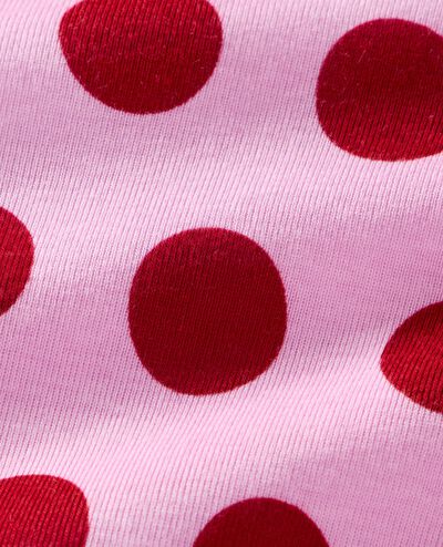 Baby Dusen Dusen HannaJams™ Sleeper in Frosting Pink/Red Dahlia Dots - main