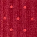 Baby Corduroy Overalls in Tiny Dots on Beet Red - swatch